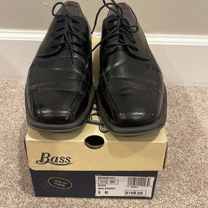 Mens black dress shoe